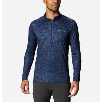 Columbia Muške Majice S Kapuljačom - Winter Power Half Zip Tamnoplave | FTSP-38215